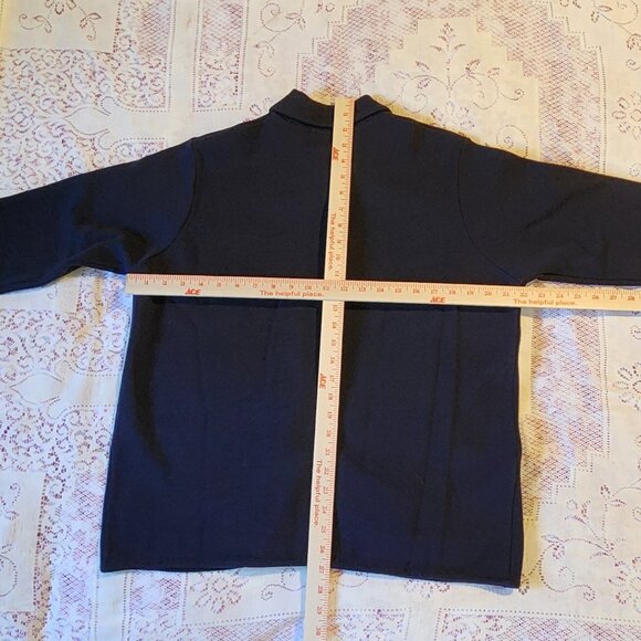 Field Manor double-breasted cardigan, Merino wool, size M - Picture 3 of 5